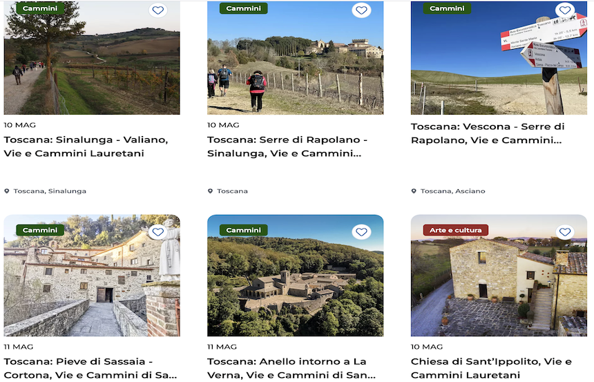 Cammini Aperti, Toscana tra le regioni protagoniste dell'edizione speciale 2025