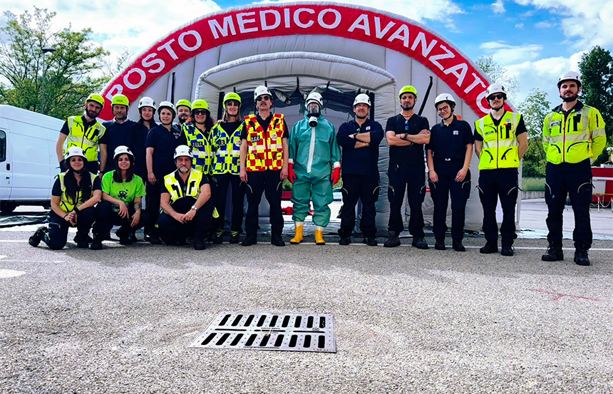 Siena, formazione per maxiemergenze rivolta al 118: esercitazioni e simulazioni operative
