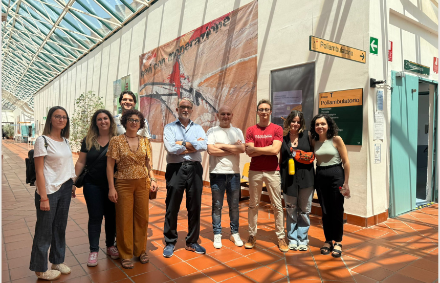 Studenti de ''La Sapienza'' di Roma in visita all'ospedale di Nottola