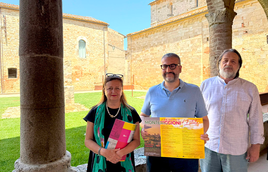 Presentata la stagione estiva 2025 del Comune di Monteriggioni: un cartellone ricco di appuntamenti tra cultura, musica, storia e territorio
