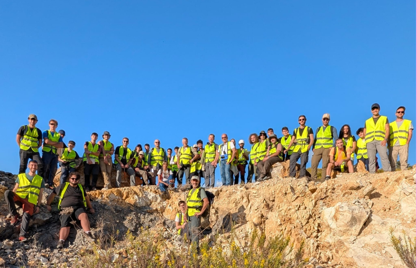 Escursioni all'Isola d'Elba e Pianosa per le ''matricole'' del corso di laurea Scienze Geologiche dell'Università di Siena